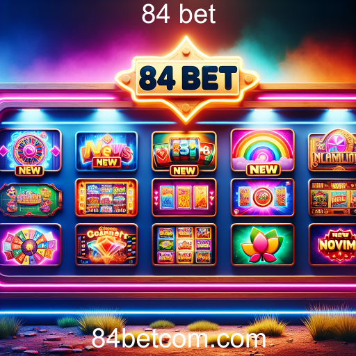 Descubra os Lançamentos Mais Recentes na Categoria 'Novos' do 84 bet